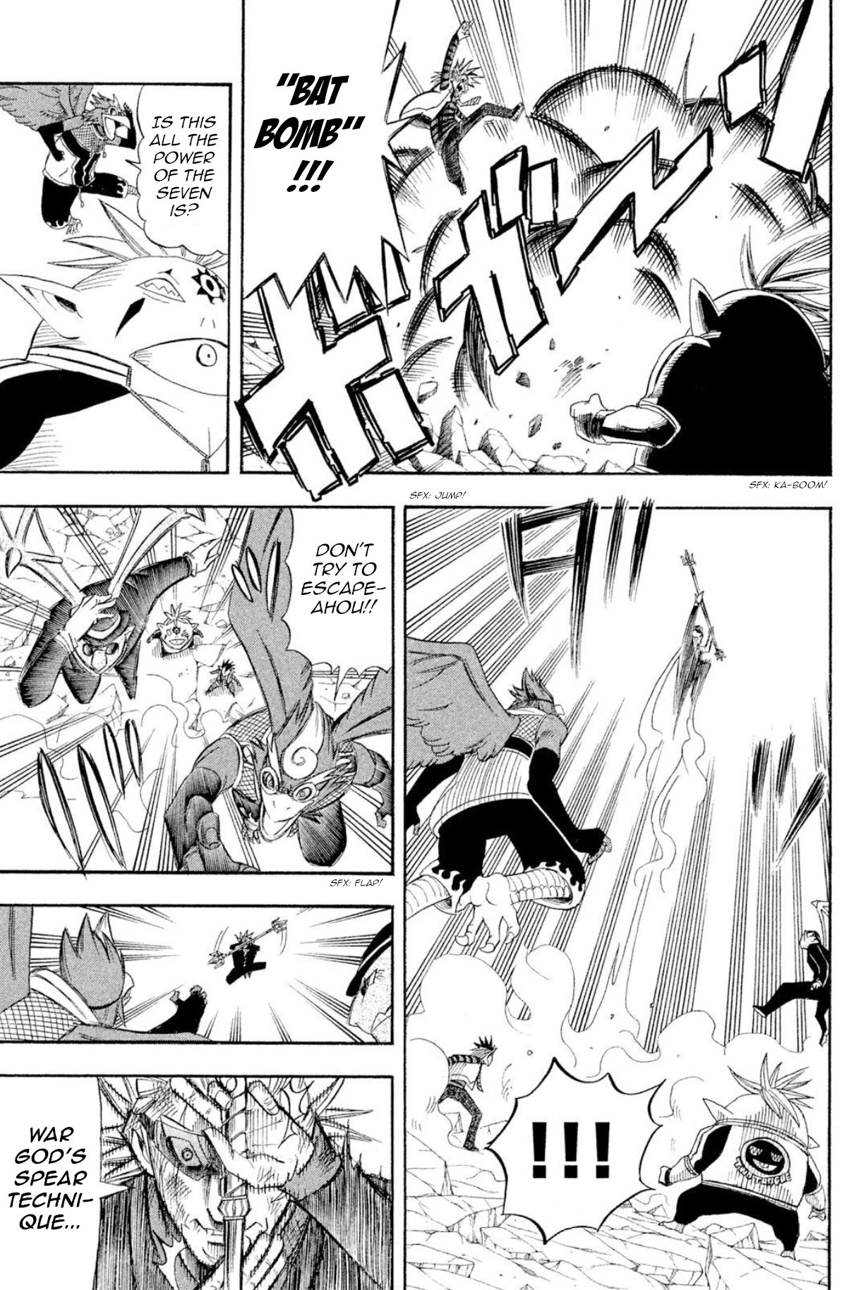 Buster Keel! Chapter 37 page 13 - Chapter 37: Feast of God (Part 2)