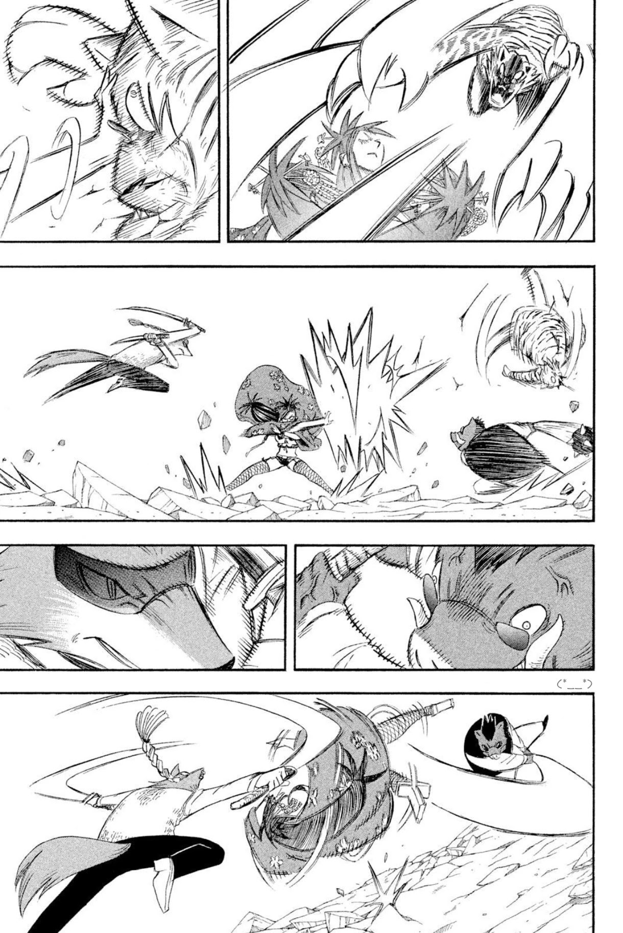 Buster Keel! Chapter 37 page 21 - Chapter 37: Feast of God (Part 2)