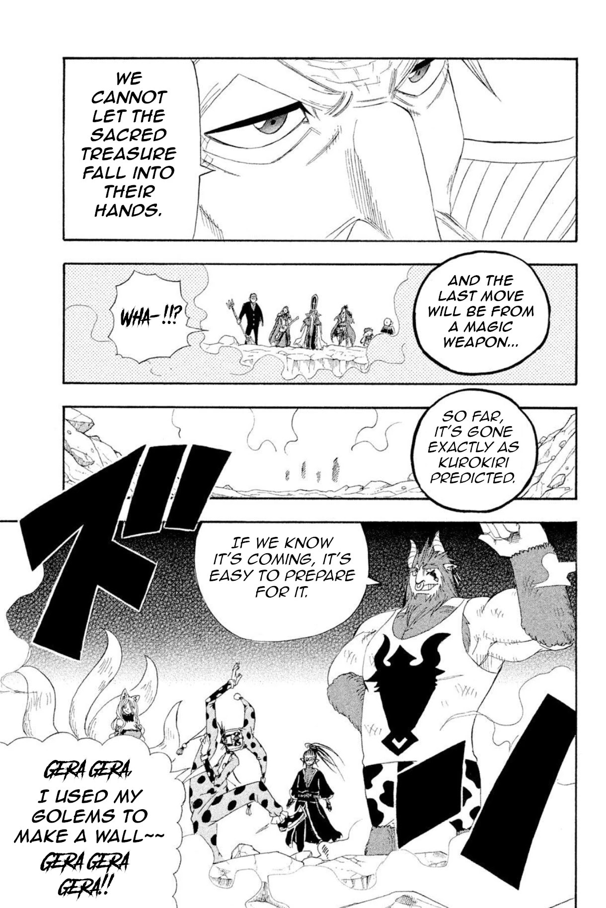 Buster Keel! Chapter 37 page 32 - Chapter 37: Feast of God (Part 2)