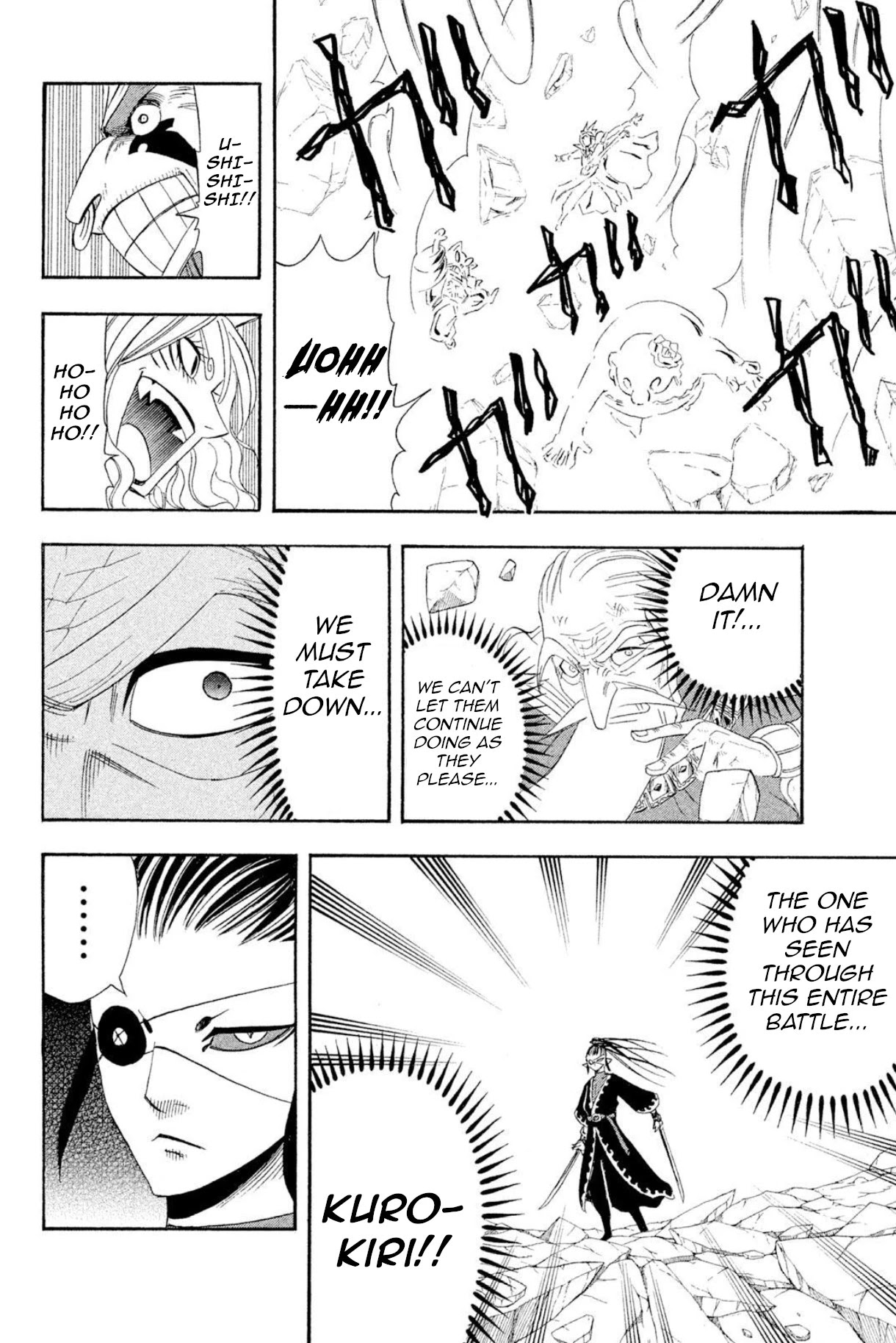 Buster Keel! Chapter 37 page 35 - Chapter 37: Feast of God (Part 2)