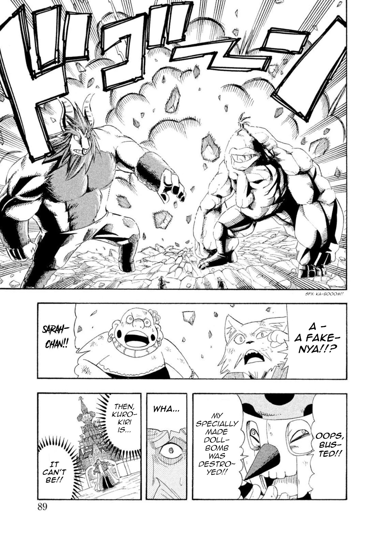 Buster Keel! Chapter 37 page 38 - Chapter 37: Feast of God (Part 2)