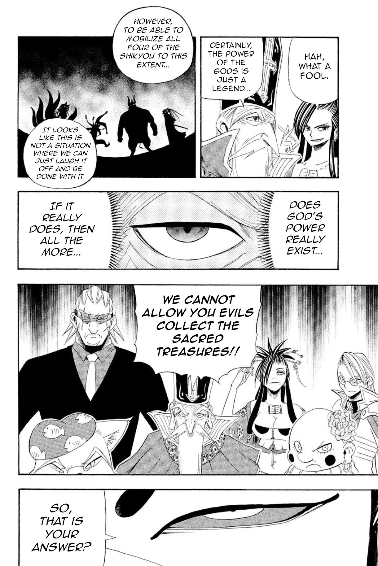 Buster Keel! Chapter 37 page 8 - Chapter 37: Feast of God (Part 2)