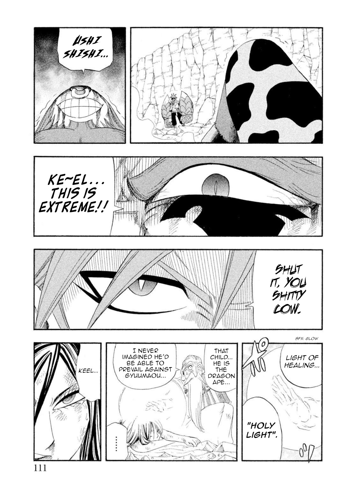 Buster Keel! Chapter 38 page 14 - Chapter 38: Feast of God (Part 3)