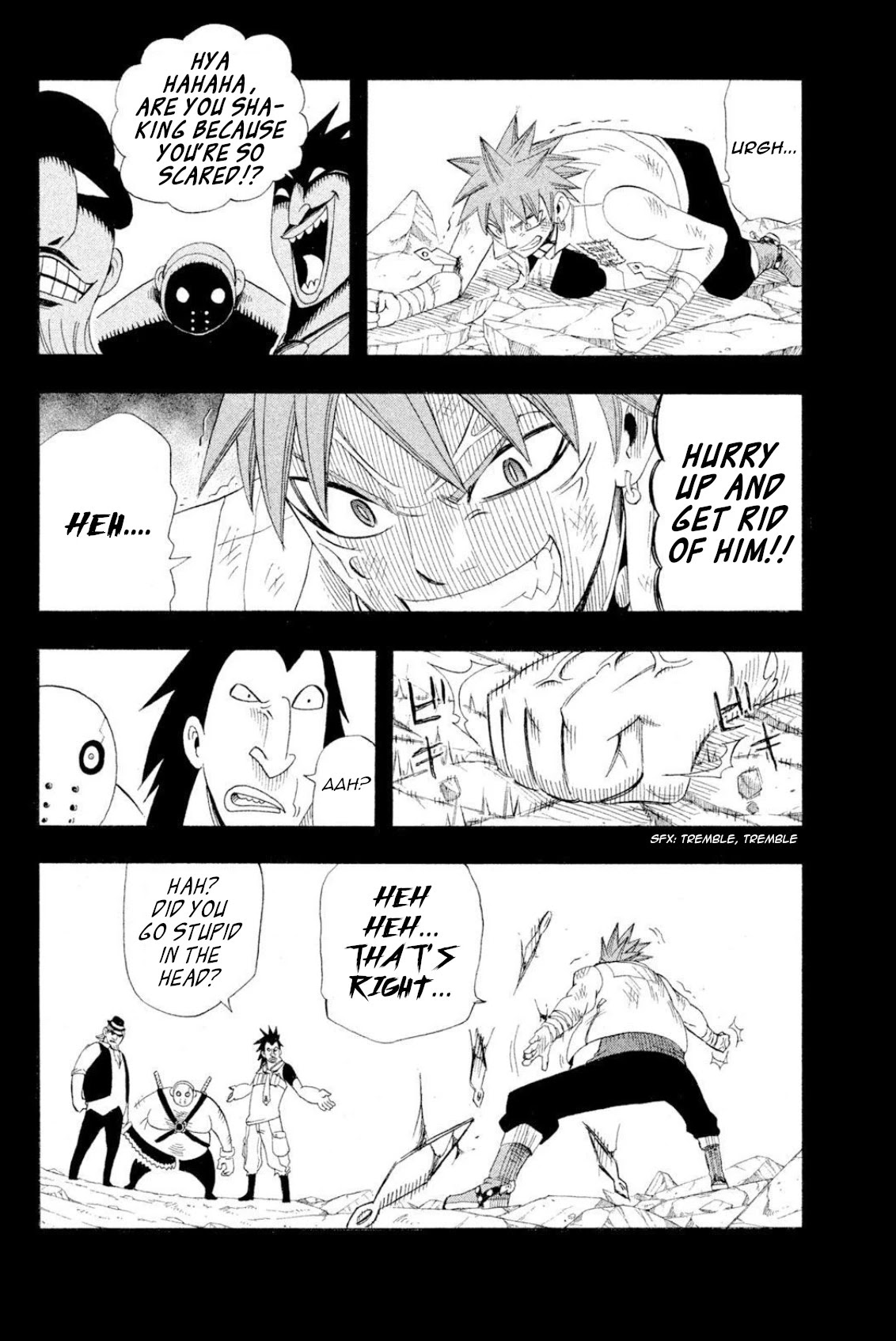 Buster Keel! Chapter 38 page 33 - Chapter 38: Feast of God (Part 3)