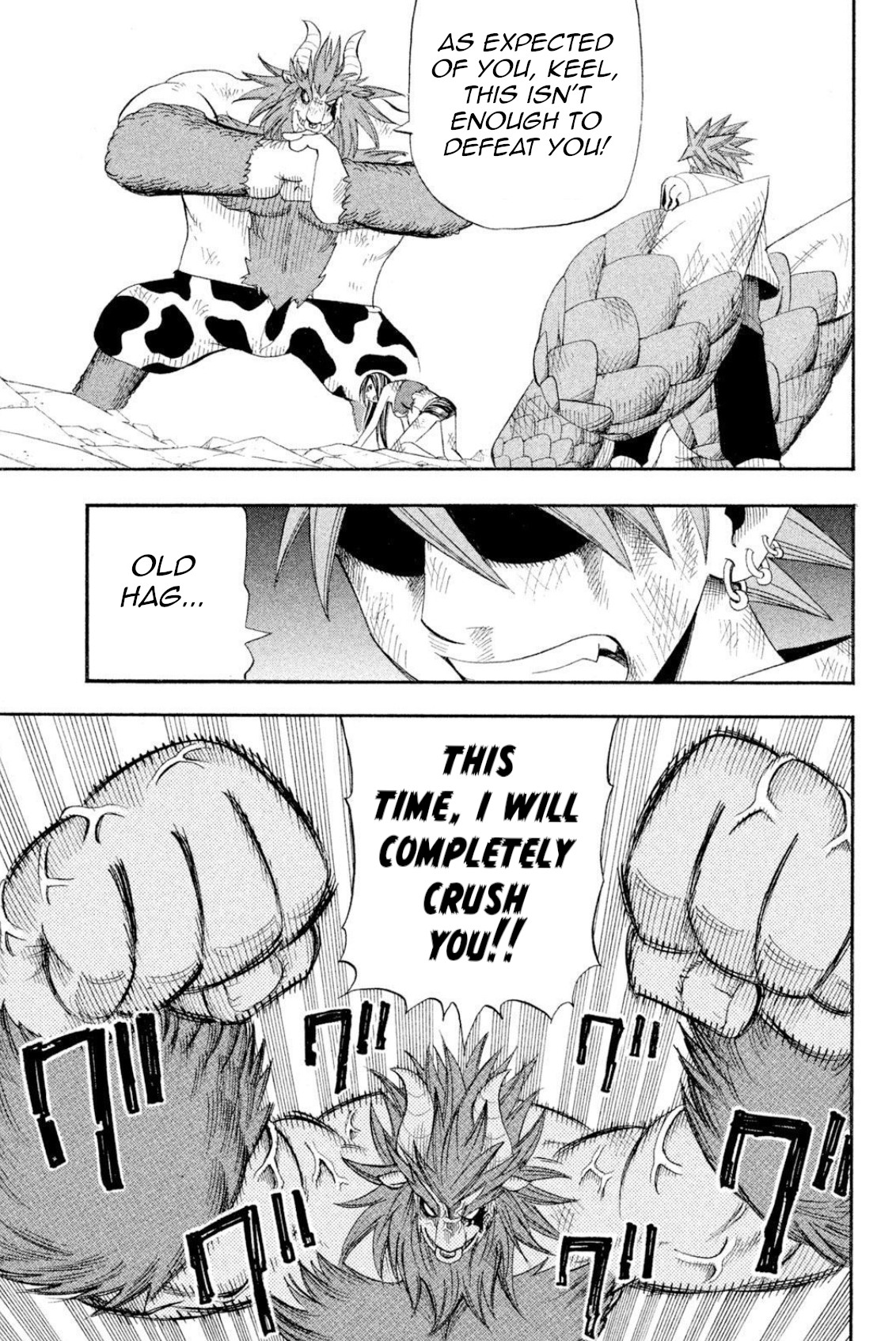 Buster Keel! Chapter 38 page 40 - Chapter 38: Feast of God (Part 3)