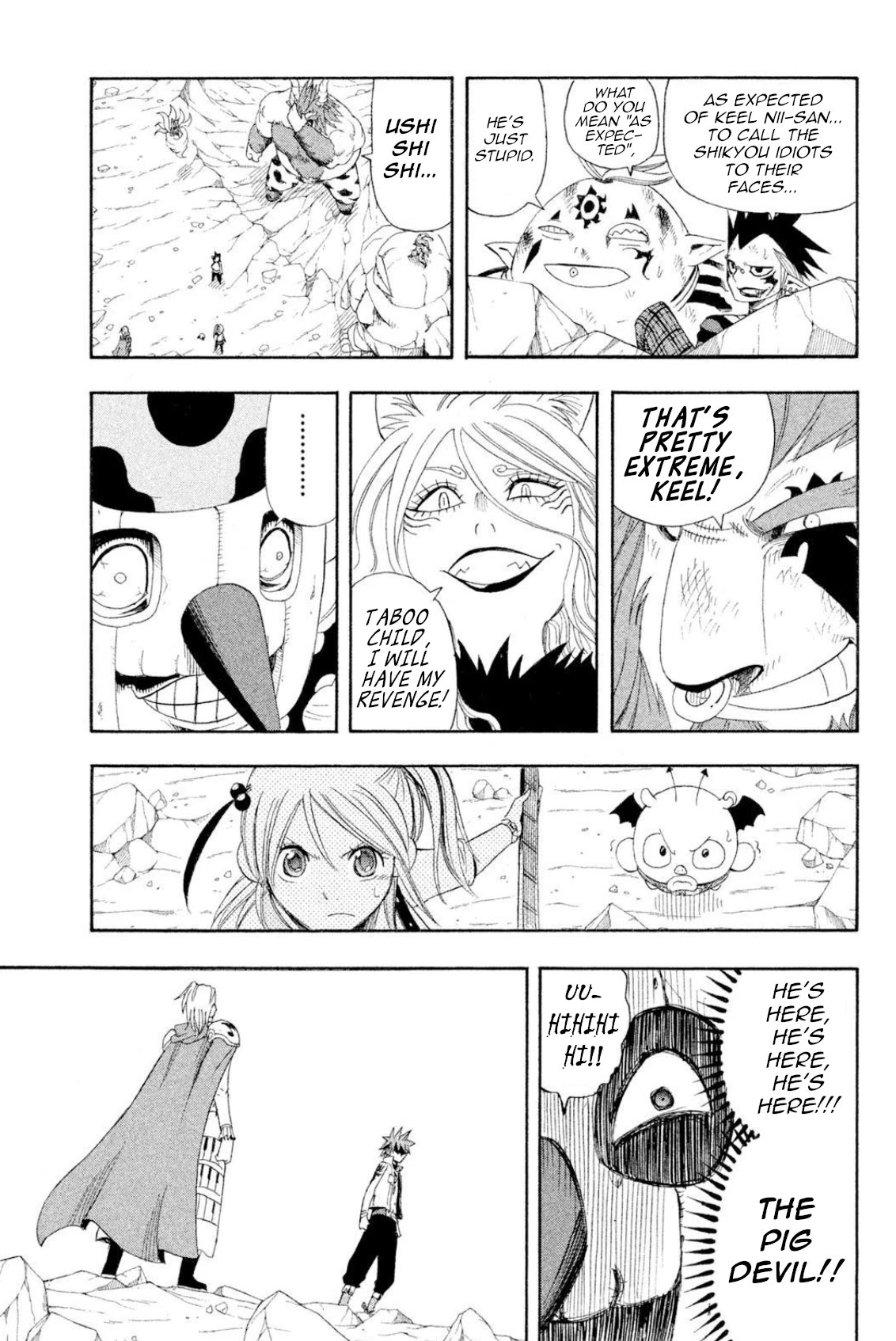 Buster Keel! Chapter 38 page 8 - Chapter 38: Feast of God (Part 3)