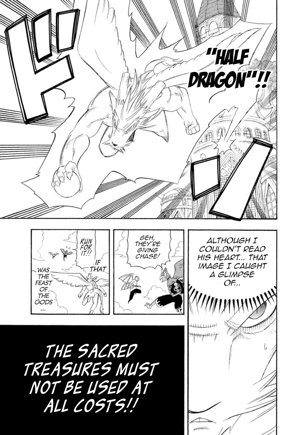 Buster Keel! Chapter 39 page 10 - Chapter 39: Feast of God (Part 4)