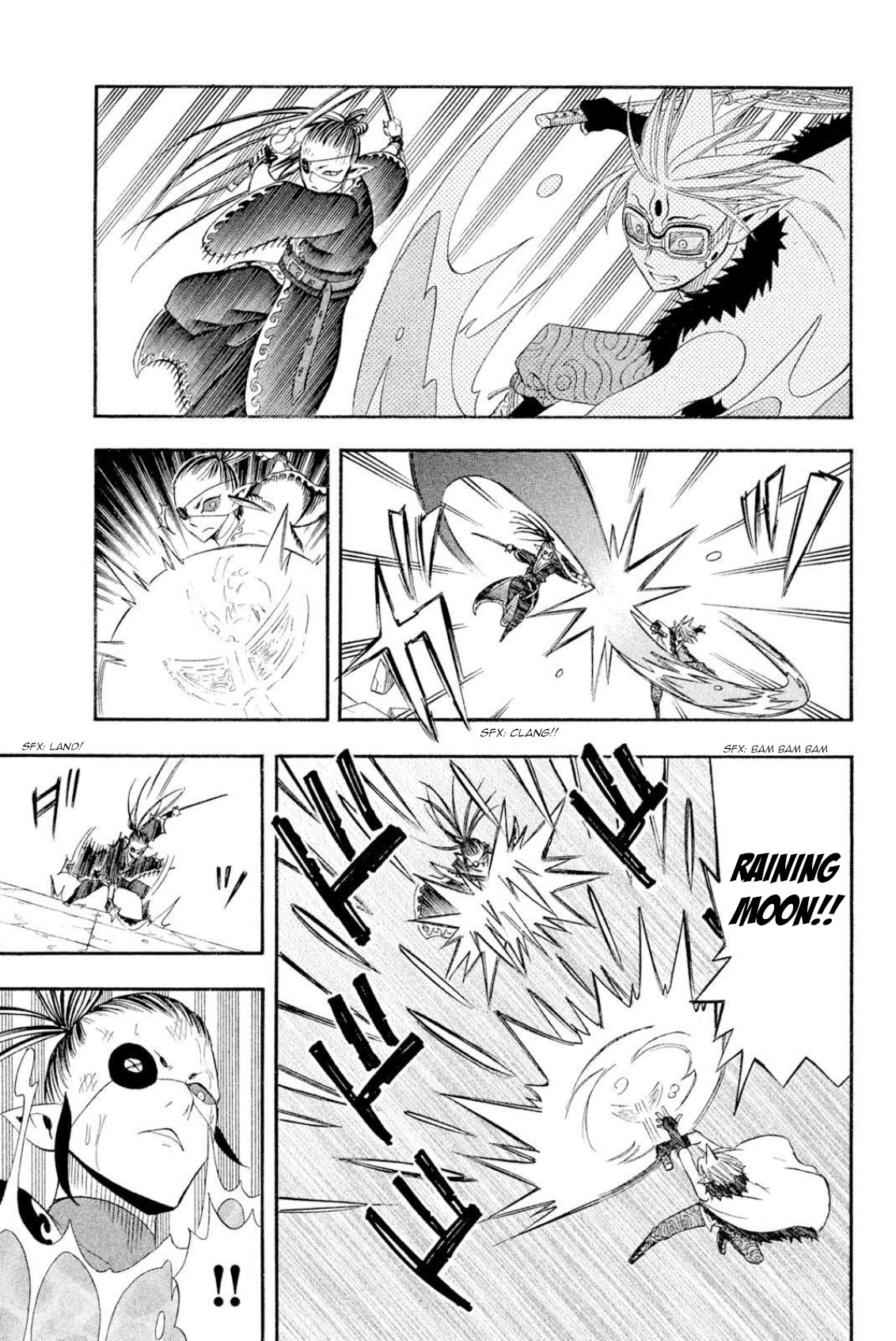 Buster Keel! Chapter 39 page 12 - Chapter 39: Feast of God (Part 4)