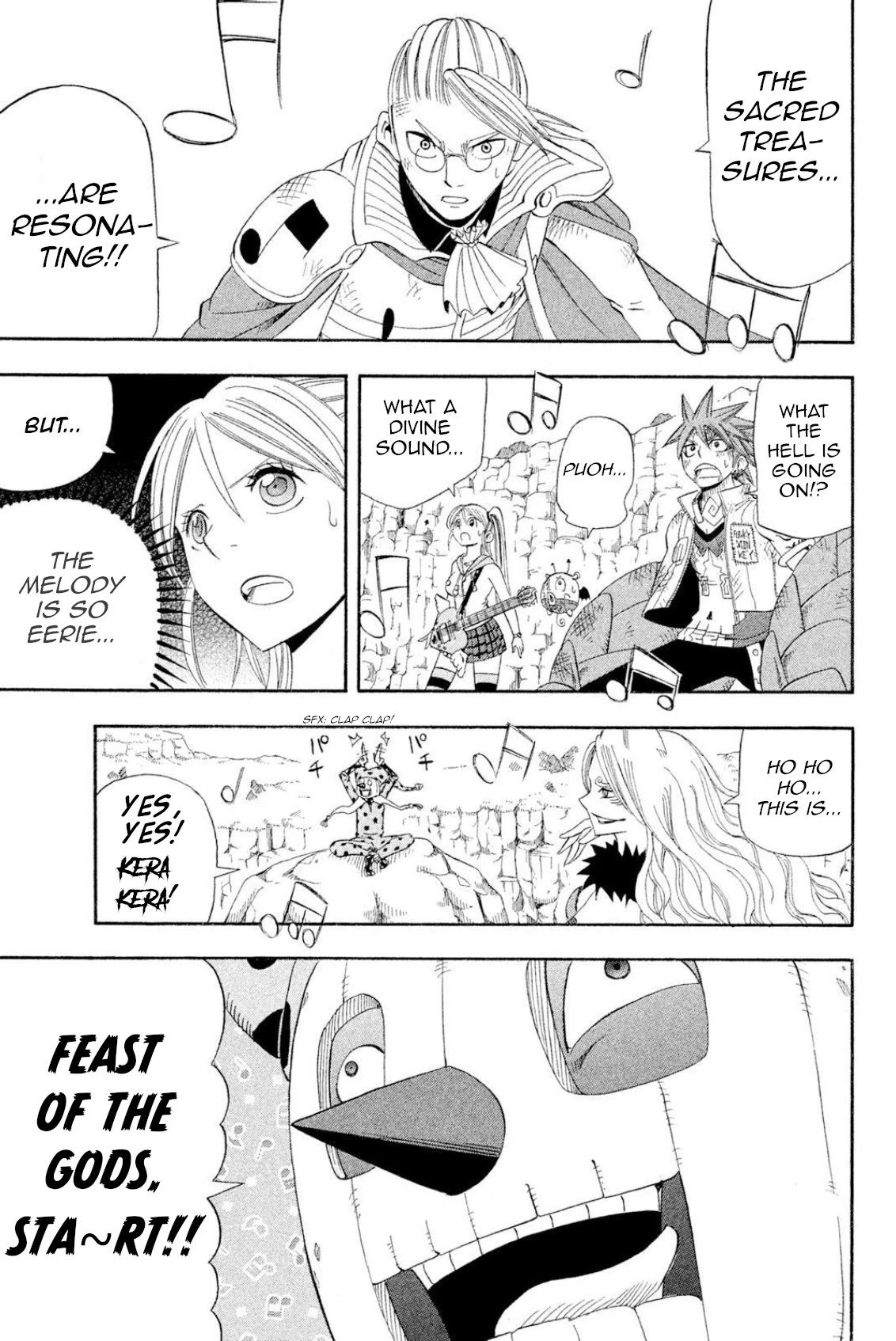 Buster Keel! Chapter 39 page 22 - Chapter 39: Feast of God (Part 4)