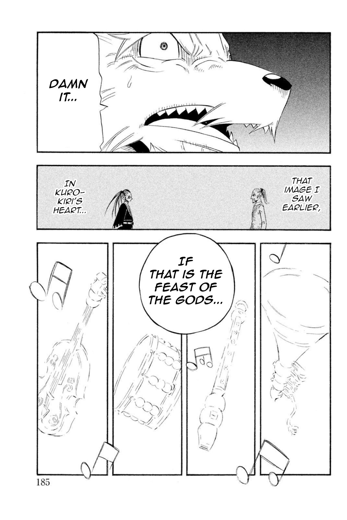 Buster Keel! Chapter 39 page 43 - Chapter 39: Feast of God (Part 4)