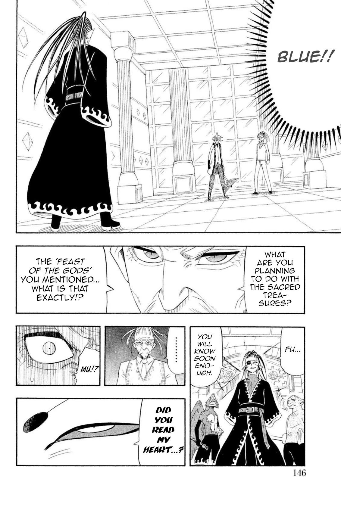 Buster Keel! Chapter 39 page 5 - Chapter 39: Feast of God (Part 4)