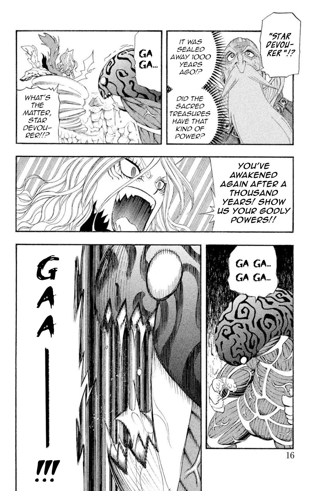 Buster Keel! Chapter 40 page 16 - Chapter 40: Feast of God (Part 5)
