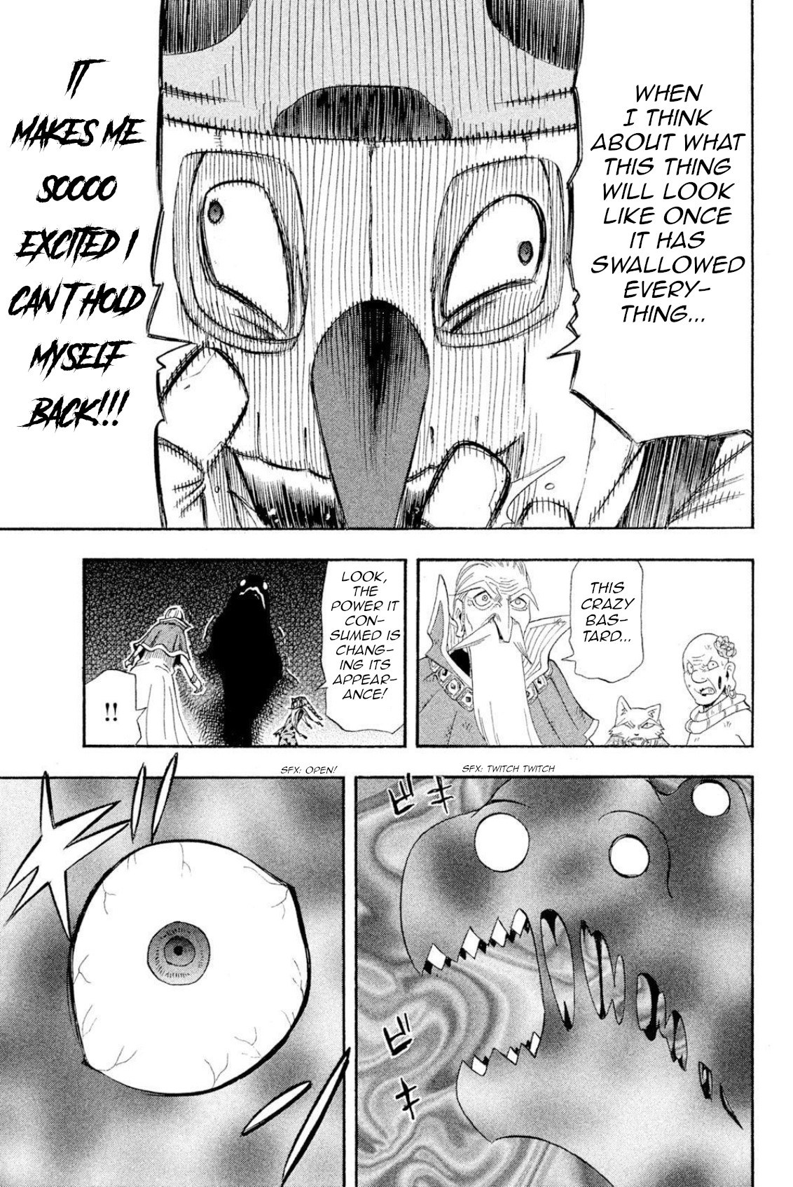 Buster Keel! Chapter 40 page 37 - Chapter 40: Feast of God (Part 5)