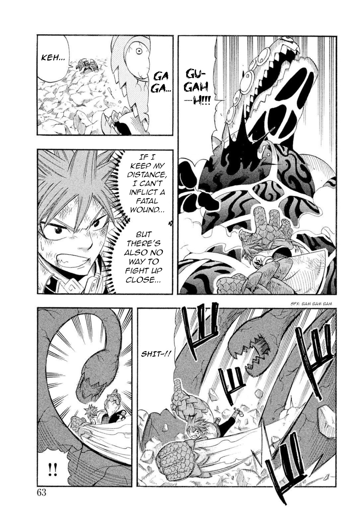 Buster Keel! Chapter 41 page 16 - Chapter 41: Feast of God (Part 6)