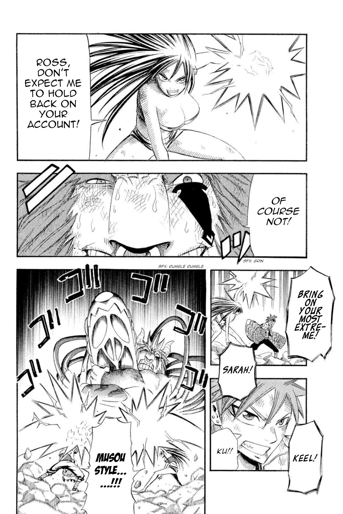 Buster Keel! Chapter 41 page 23 - Chapter 41: Feast of God (Part 6)