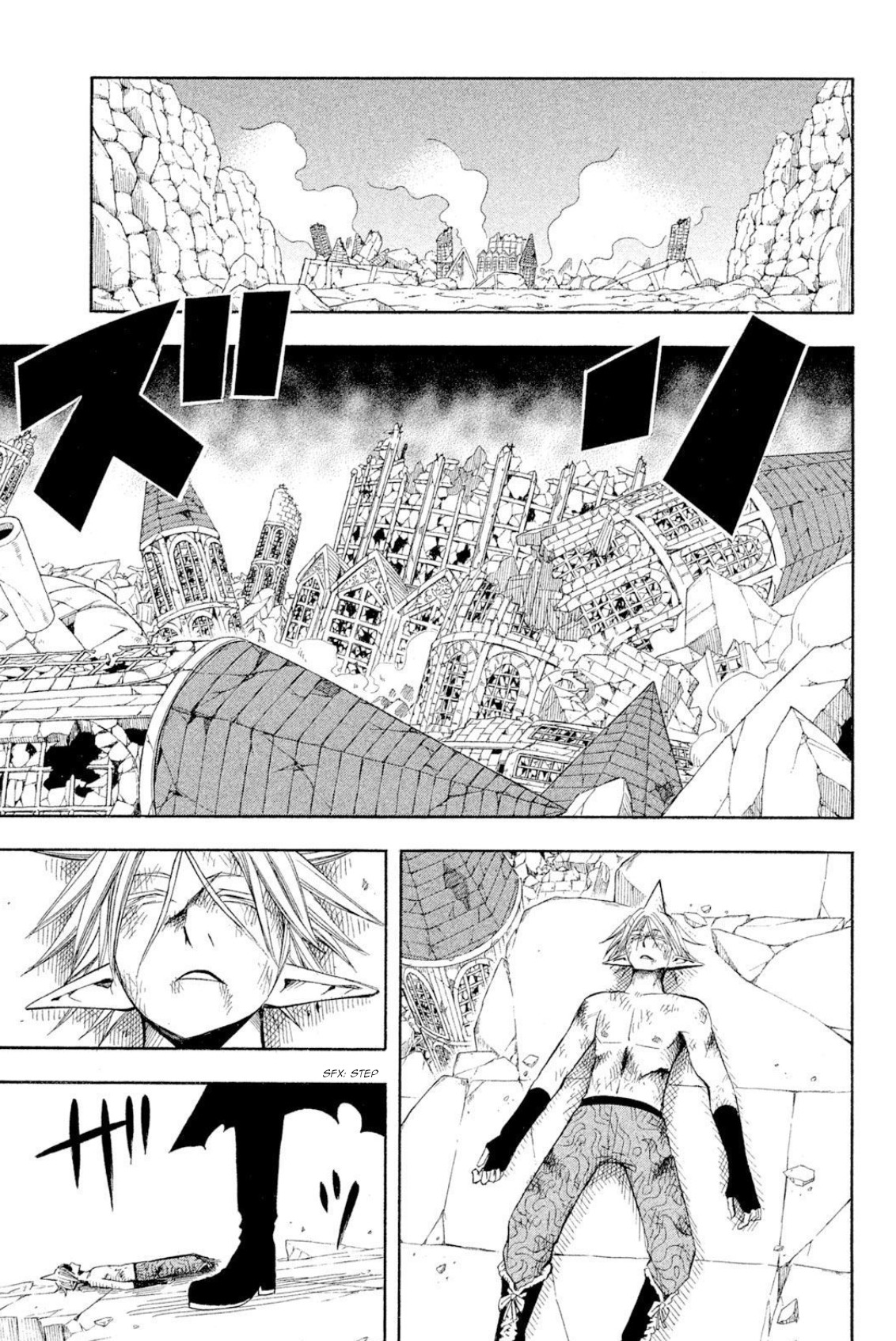Buster Keel! Chapter 41 page 8 - Chapter 41: Feast of God (Part 6)