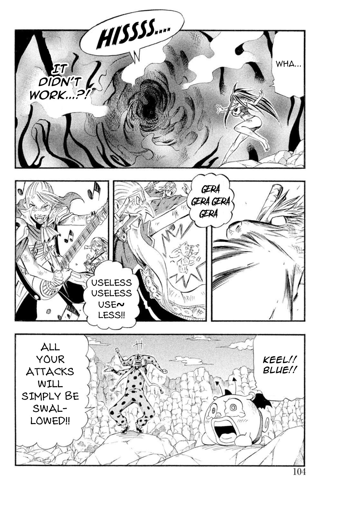 Buster Keel! Chapter 42 page 10 - Chapter 42: Feast of God (Part 7)