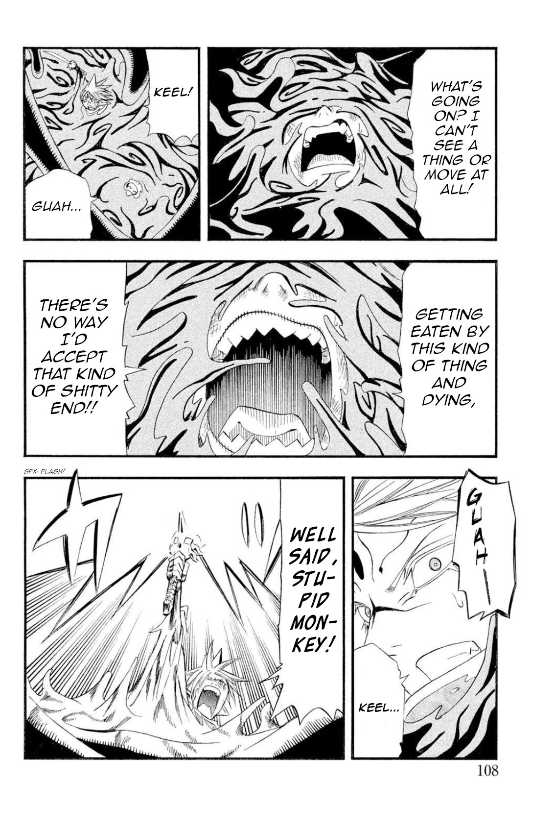 Buster Keel! Chapter 42 page 14 - Chapter 42: Feast of God (Part 7)