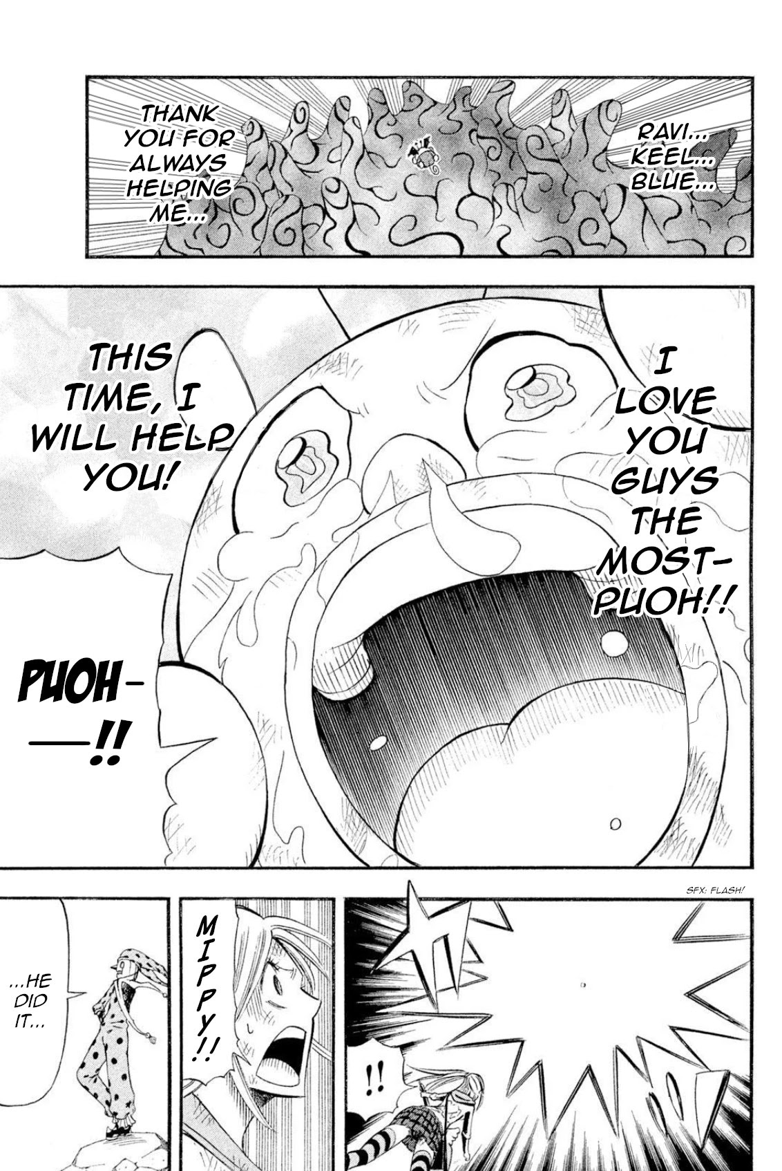 Buster Keel! Chapter 42 page 21 - Chapter 42: Feast of God (Part 7)