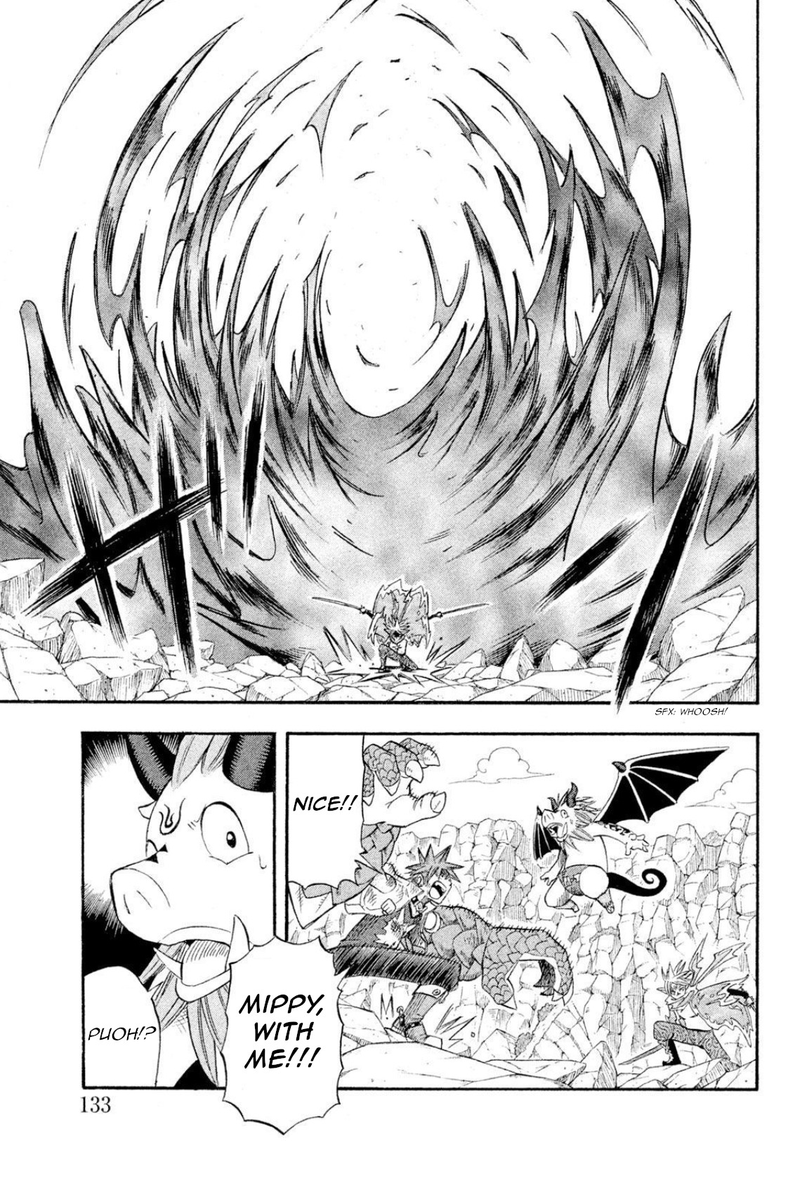 Buster Keel! Chapter 42 page 38 - Chapter 42: Feast of God (Part 7)