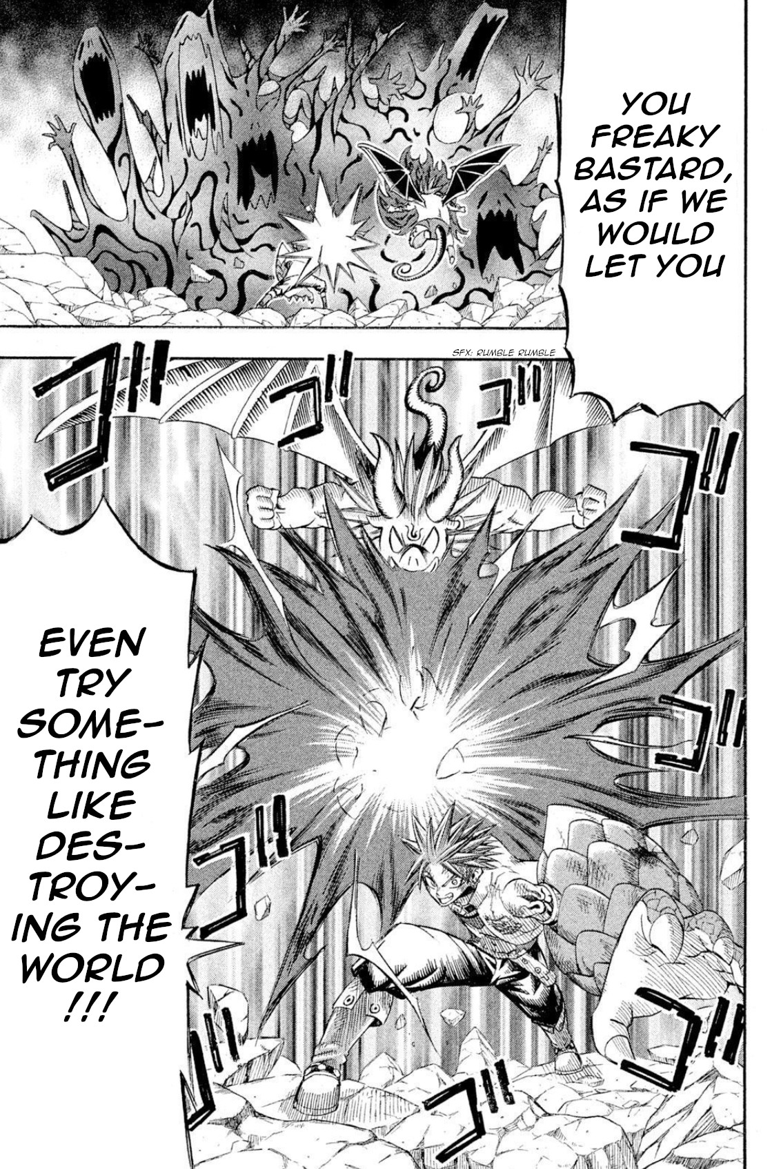 Buster Keel! Chapter 42 page 40 - Chapter 42: Feast of God (Part 7)