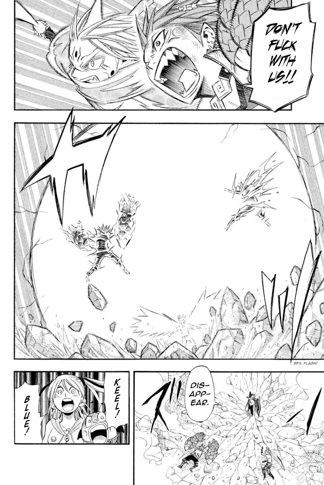 Buster Keel! Chapter 44 page 14 - Chapter 44: Shadowy Soloist (Part 2)