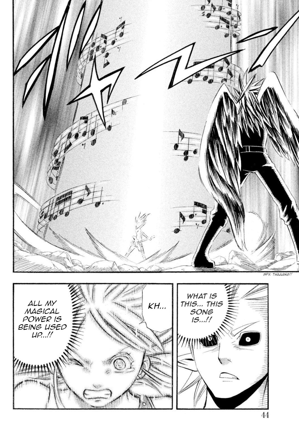 Buster Keel! Chapter 44 page 44 - Chapter 44: Shadowy Soloist (Part 2)