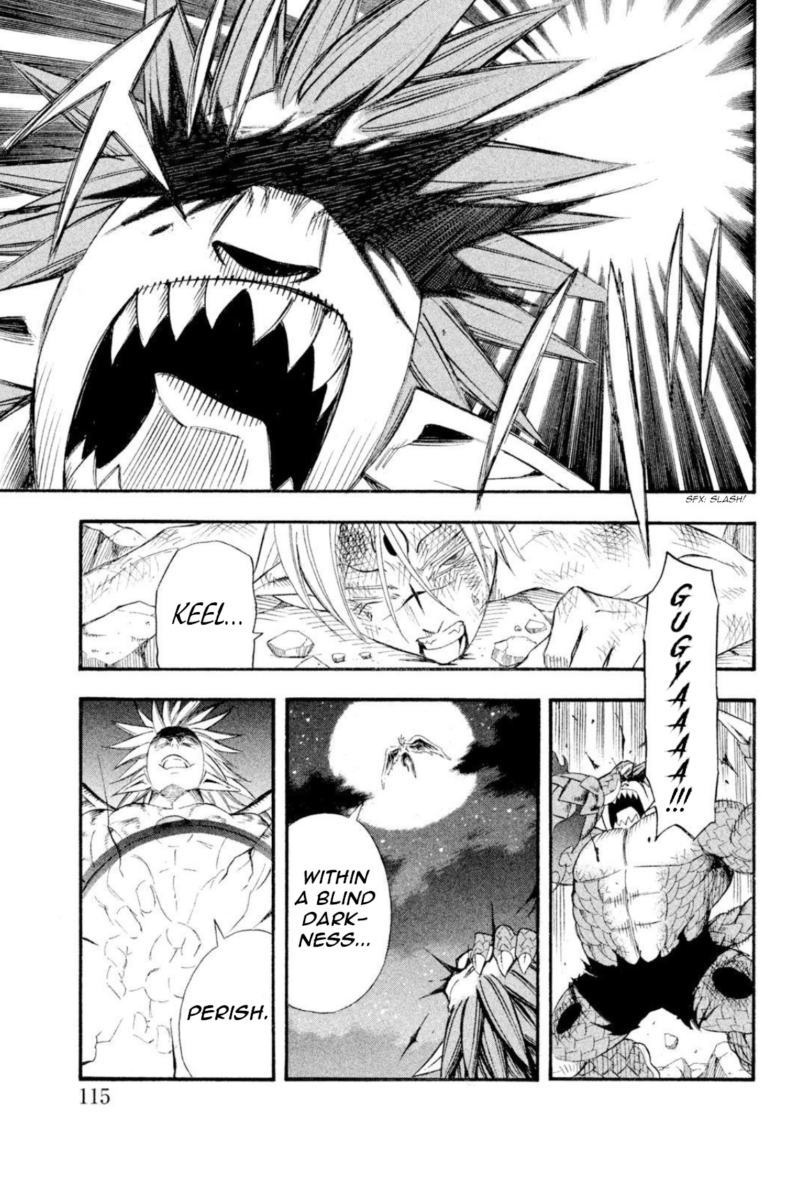 Buster Keel! Chapter 46 page 20 - Chapter 46: Shadowy Soloist (Part 4)