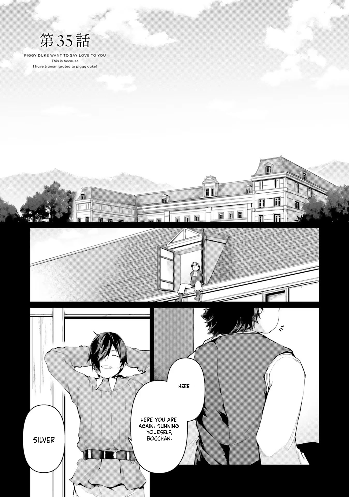 Buta Koushaku ni Tensei Shitakara, Kondo wa Kimi ni Suki to Iitai Chapter 35 page 1 - Chapter 35