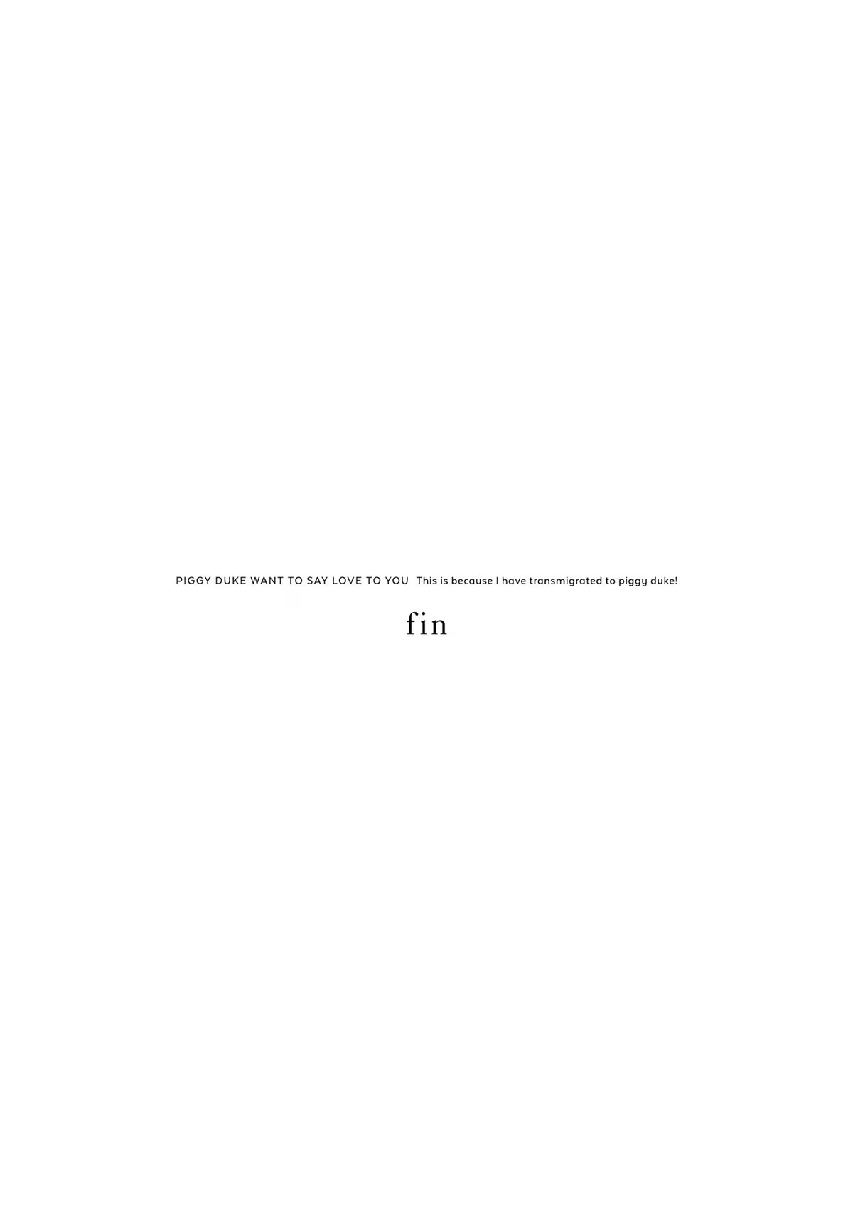 Buta Koushaku ni Tensei Shitakara, Kondo wa Kimi ni Suki to Iitai Chapter 46 page 41 - Chapter 46 [END]