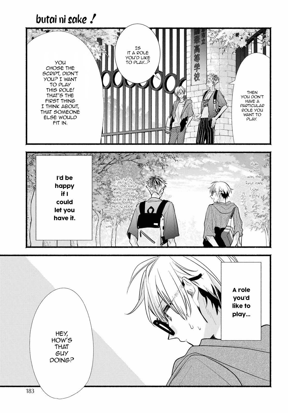 Butai ni Sake! Chapter 13 page 13 - Chapter 13
