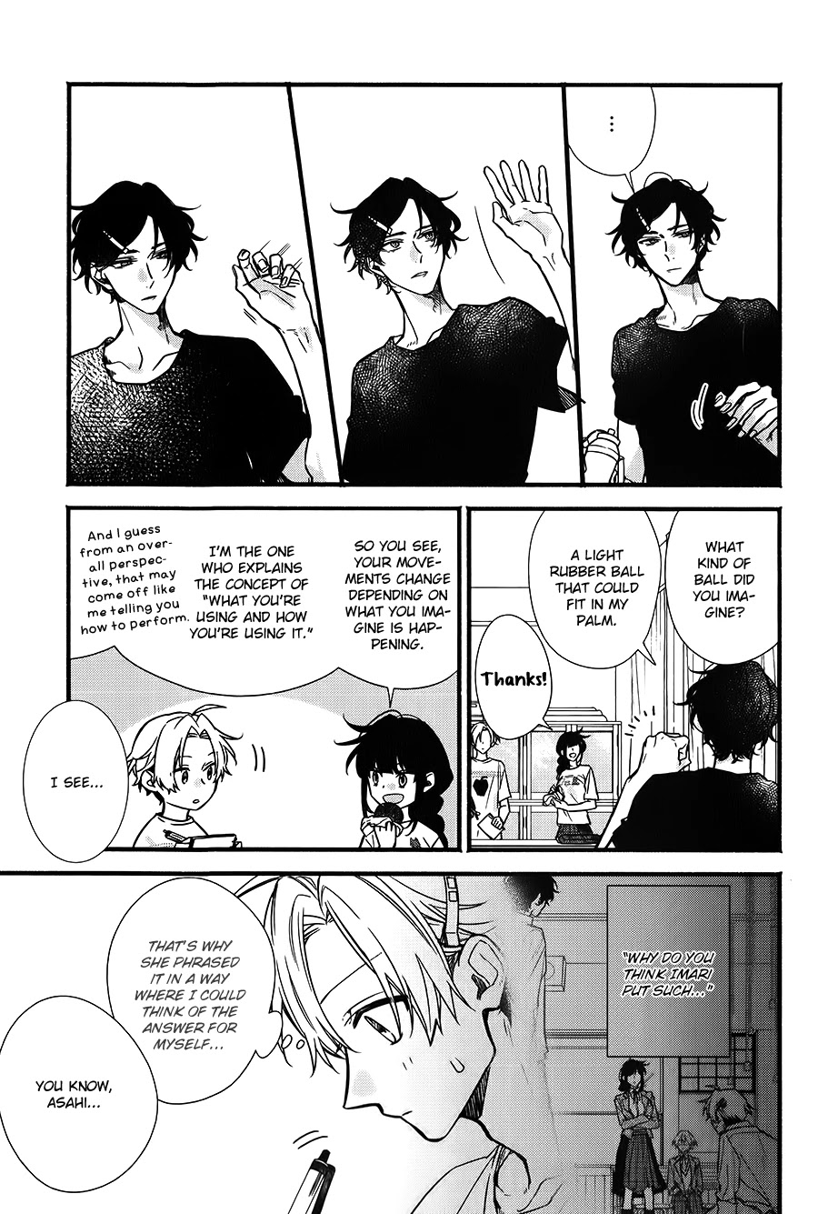 Butai ni Sake! Chapter 7.5 page 6 - Chapter 7.5: Extras