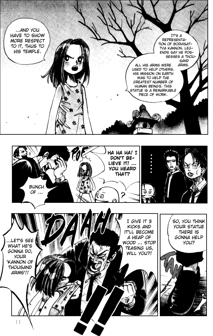 Butsu Zone Chapter 1.2 page 11 - Chapter 1 v2 : Butsu 1 - When you see a statue of Buddha, remember he was a real he...