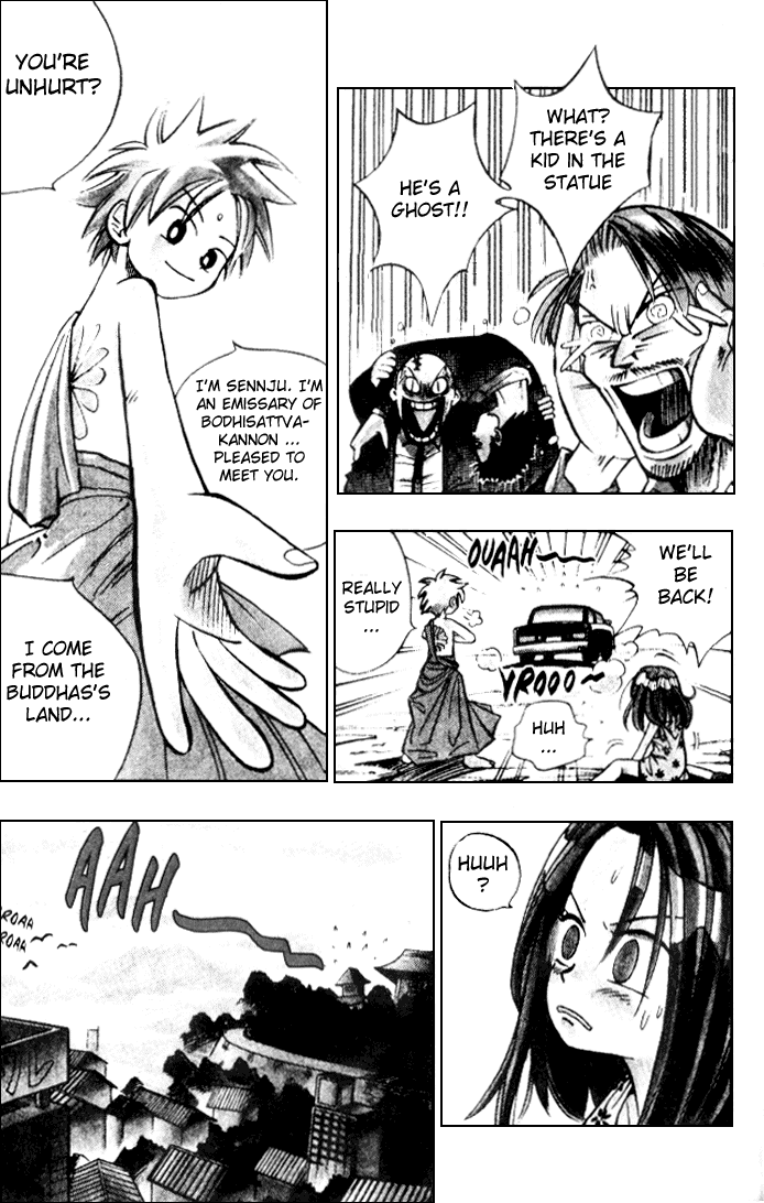 Butsu Zone Chapter 1.2 page 14 - Chapter 1 v2 : Butsu 1 - When you see a statue of Buddha, remember he was a real he...