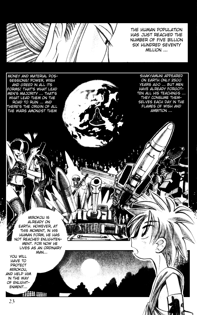 Butsu Zone Chapter 1.2 page 22 - Chapter 1 v2 : Butsu 1 - When you see a statue of Buddha, remember he was a real he...