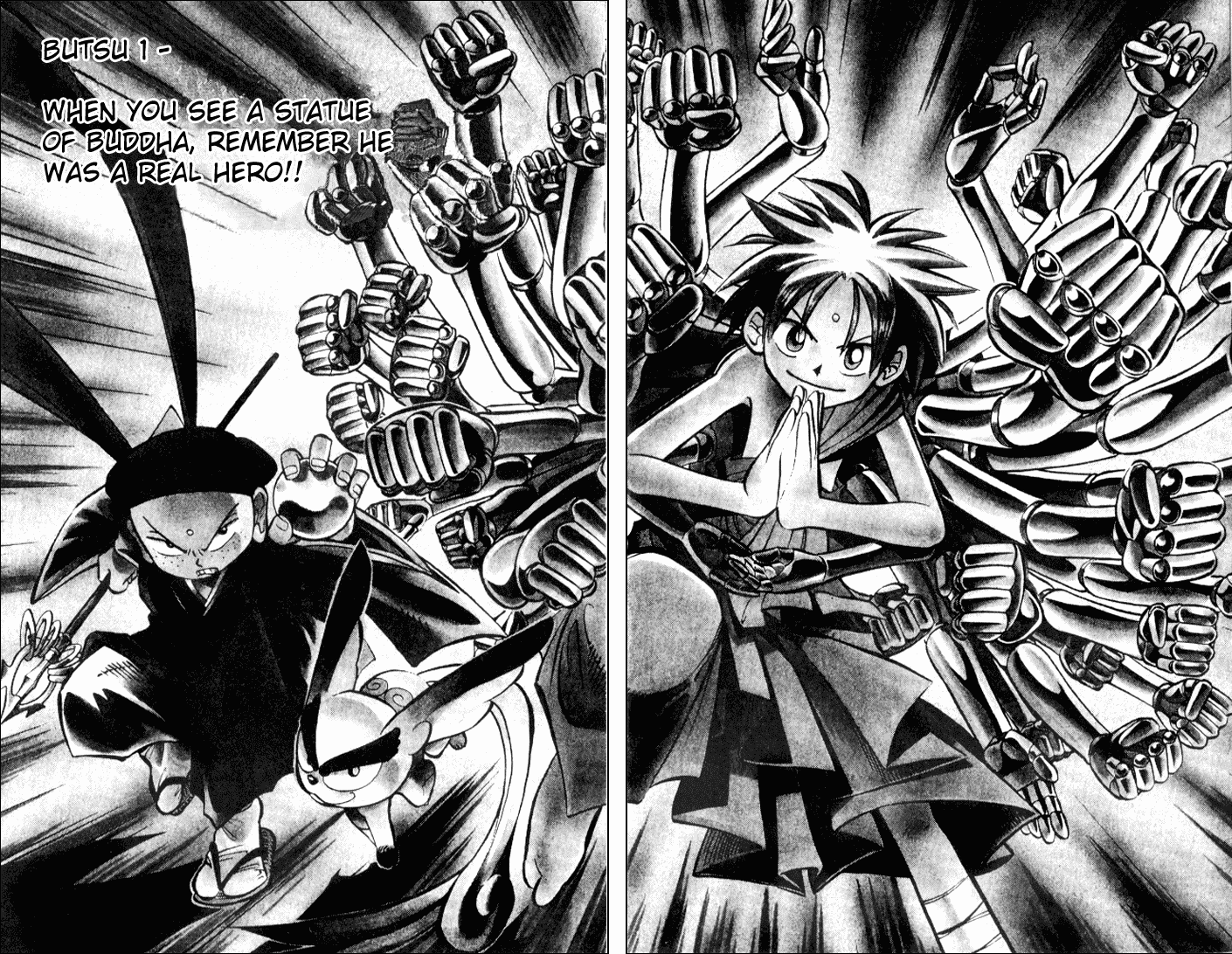 Butsu Zone Chapter 1.2 page 7 - Chapter 1 v2 : Butsu 1 - When you see a statue of Buddha, remember he was a real he...