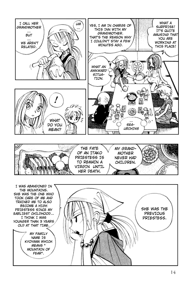 Butsu Zone Chapter 13.2 page 13 - Chapter 13 v2 : Butsu 13 - Anna, the Priestess Who Calls Upon Spirits