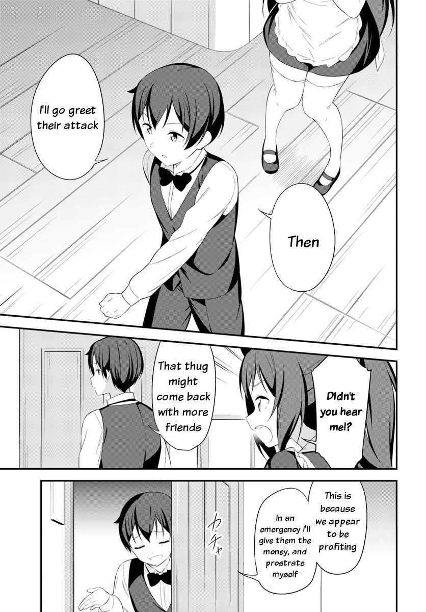 Butsuri-san de Musou shitetara Motemote ni Narimashita Chapter 11 page 12 - Chapter 11: Opening a Maid cafe in another world