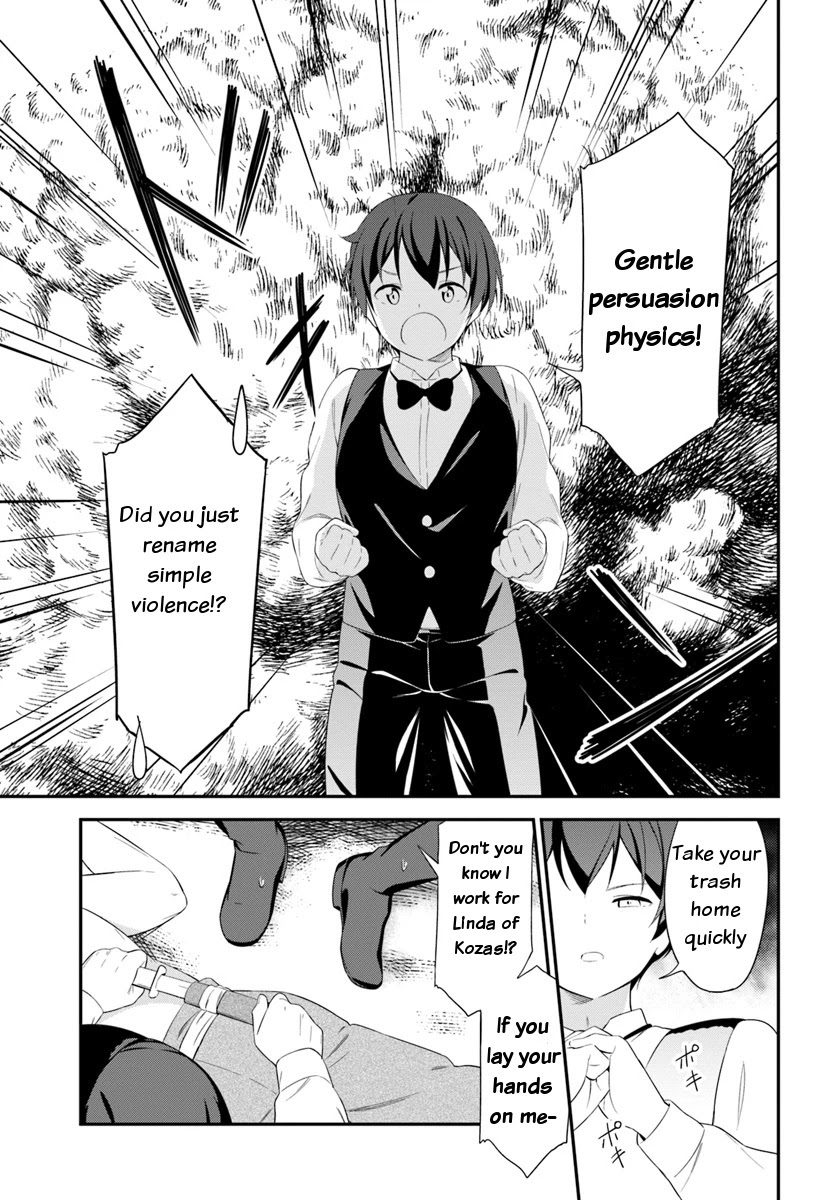 Butsuri-san de Musou shitetara Motemote ni Narimashita Chapter 11 page 8 - Chapter 11: Opening a Maid cafe in another world