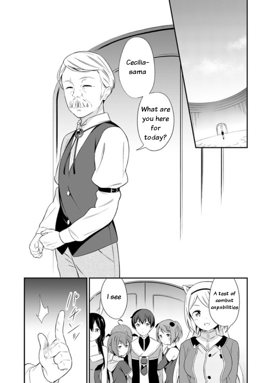 Butsuri-san de Musou shitetara Motemote ni Narimashita Chapter 14 page 8 - Chapter 14: Status story
