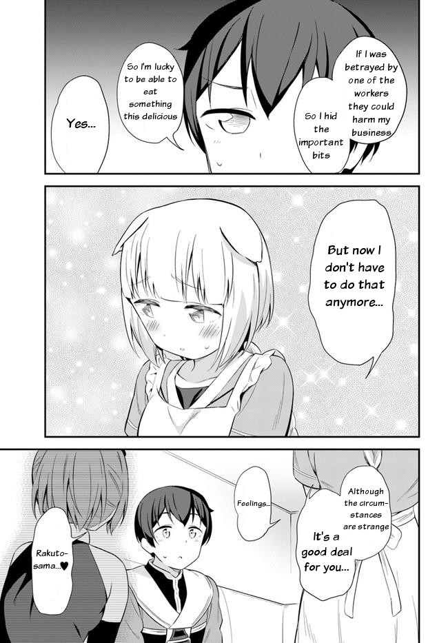 Butsuri-san de Musou shitetara Motemote ni Narimashita Chapter 19 page 11 - Chapter 19: Setting the table