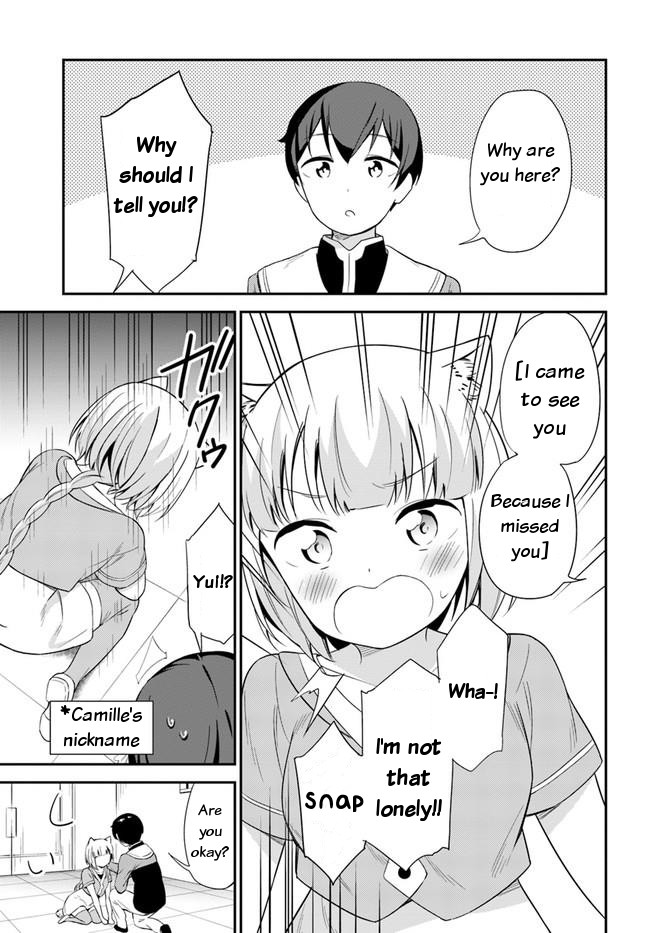Butsuri-san de Musou shitetara Motemote ni Narimashita Chapter 19 page 3 - Chapter 19: Setting the table