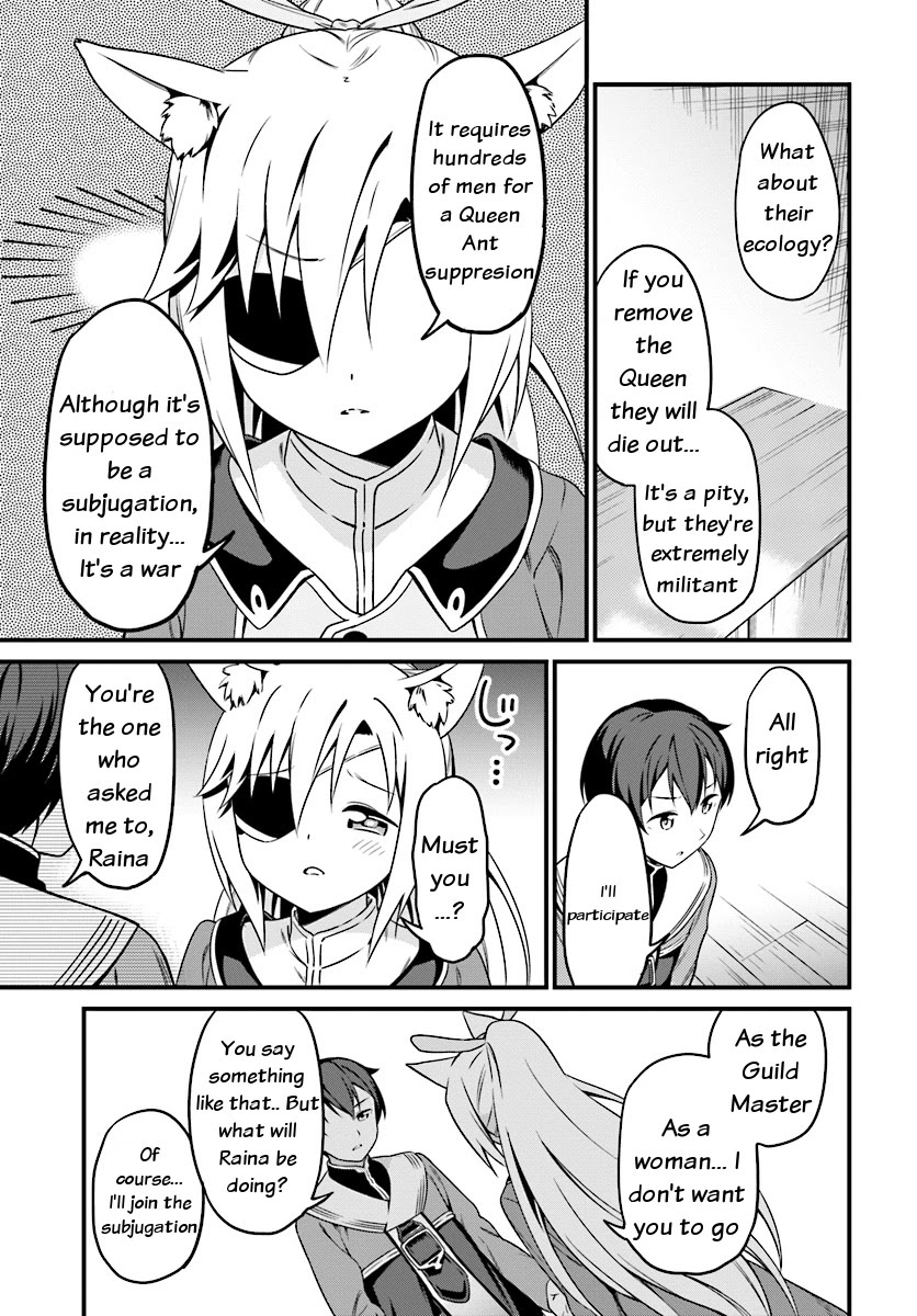 Butsuri-san de Musou shitetara Motemote ni Narimashita Chapter 2.2 page 16 - Chapter 2.2: Meeting the Guild Master