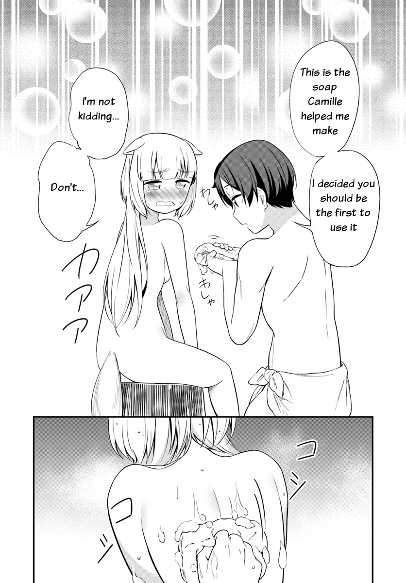 Butsuri-san de Musou shitetara Motemote ni Narimashita Chapter 21 page 19 - Chapter 21: It's a bath!