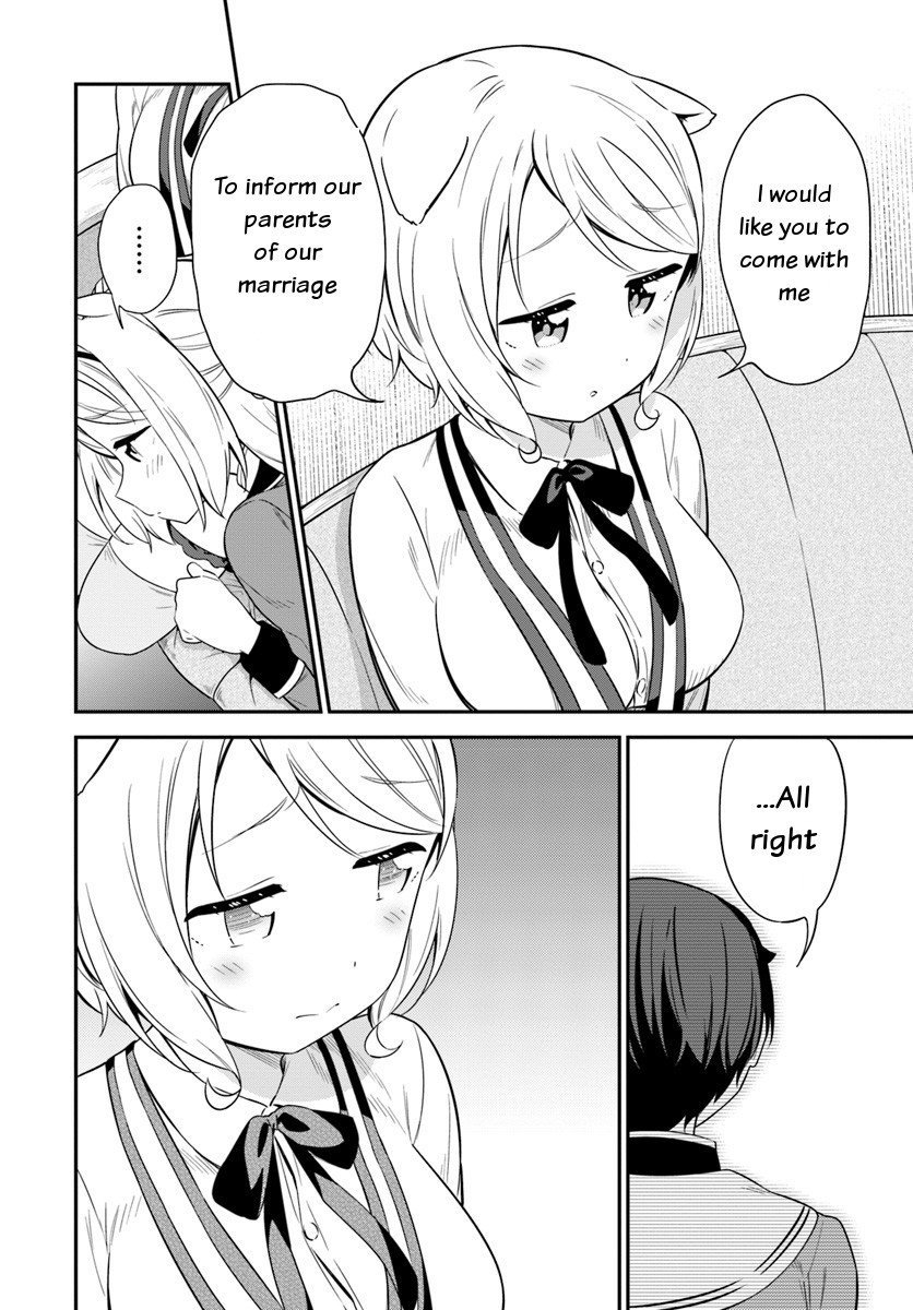 Butsuri-san de Musou shitetara Motemote ni Narimashita Chapter 28 page 14 - Chapter 28: After the proposal