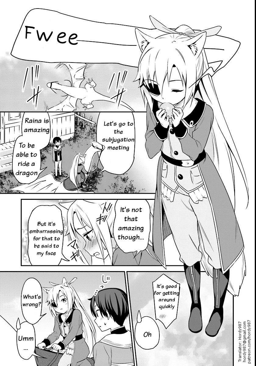 Butsuri-san de Musou shitetara Motemote ni Narimashita Chapter 3 page 1 - Chapter 3: Rakuto's strategy