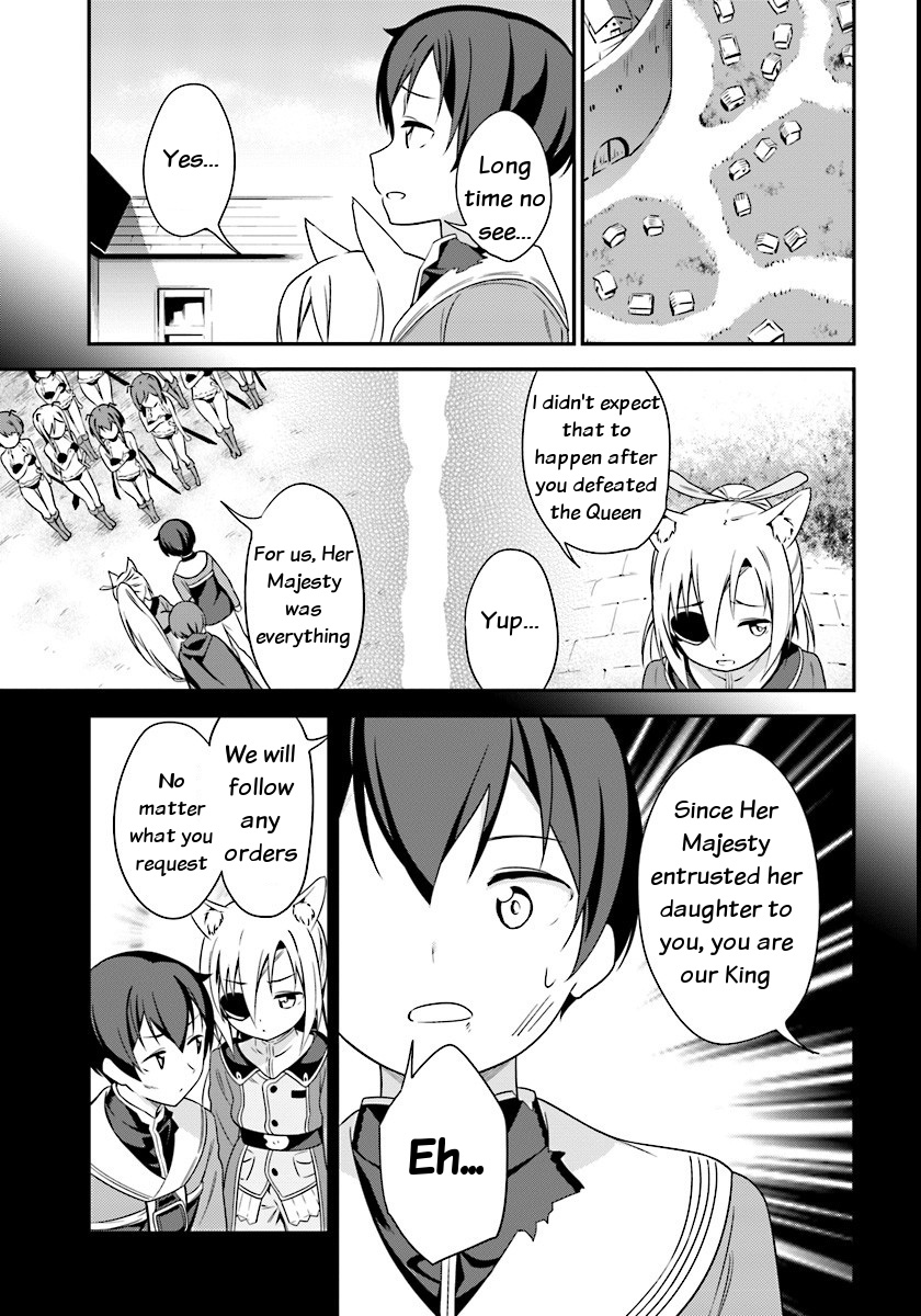 Butsuri-san de Musou shitetara Motemote ni Narimashita Chapter 6 page 22 - Chapter 6: The encounter with the Queen