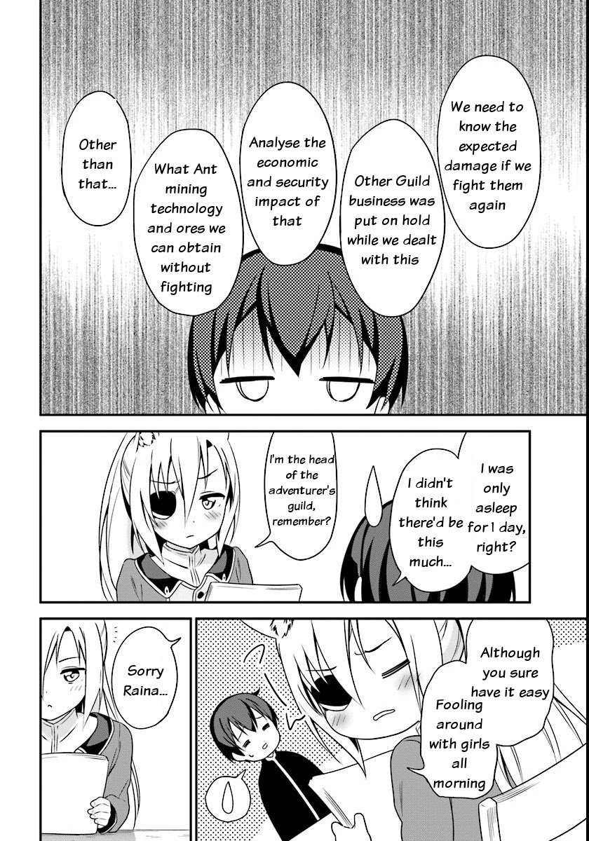 Butsuri-san de Musou shitetara Motemote ni Narimashita Chapter 6 page 35 - Chapter 6: The encounter with the Queen