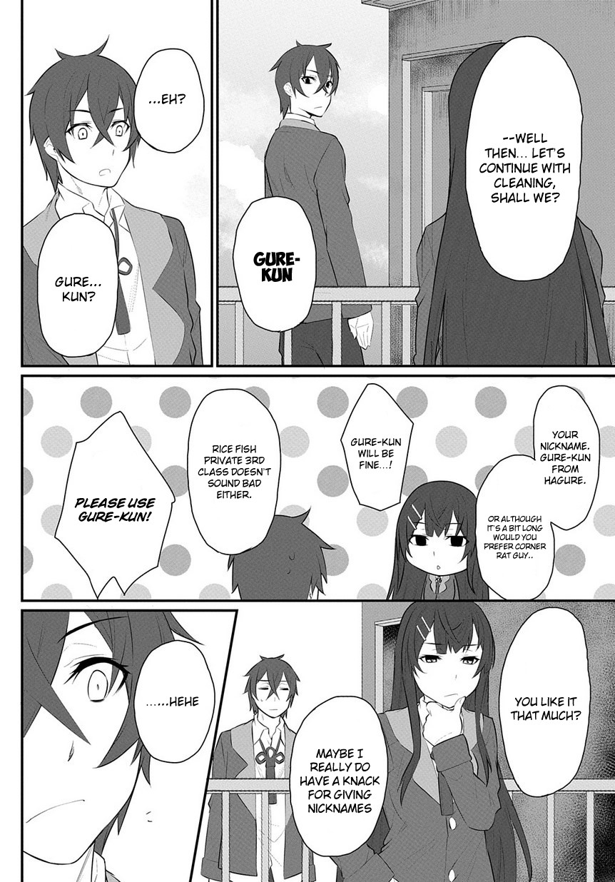 Butsuri-teki ni Koritsu Shiteiru Ore no Koukou Seikatsu @comic Chapter 1.2 page 34 - Chapter 1.2