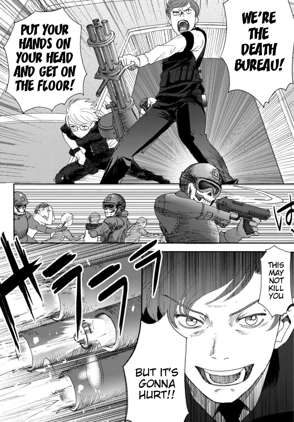 Butterfly Storage Chapter 1 page 8 - Chapter 1: File:01 - Death Bureau